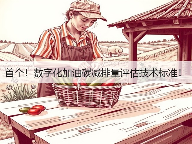 首个！数字化加油碳减排量评估技术标准！(图1)