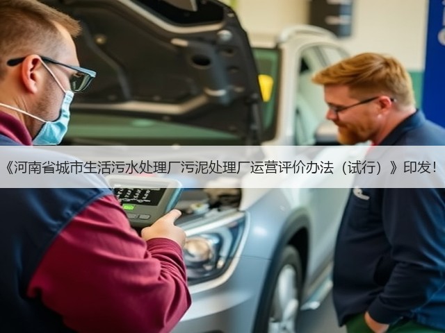 《河南省城市生活污水处理厂污泥处理厂运营评价办法(试行)》印发!(图1) 《河南省城市生活污水处理厂污泥处理厂运营评价办法(试行)》印发!(图1)