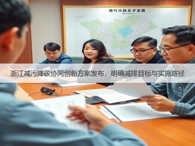 浙江减污降碳协同创新方案发布，明确减排目标与实施路径(图3)