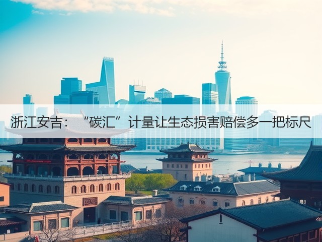 浙江安吉:“碳汇”计量让生态损害赔偿多一把标尺(图3) 浙江安吉:“碳汇”计量让生态损害赔偿多一把标尺(图3)