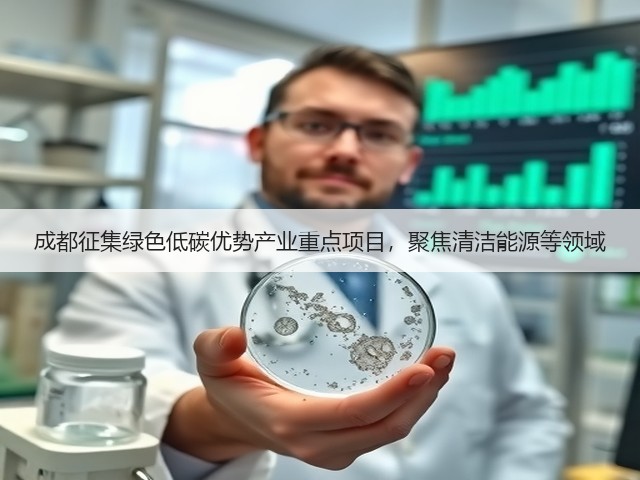 成都征集绿色低碳优势产业重点项目,聚焦清洁能源等领域(图3) 成都征集绿色低碳优势产业重点项目,聚焦清洁能源等领域(图3)