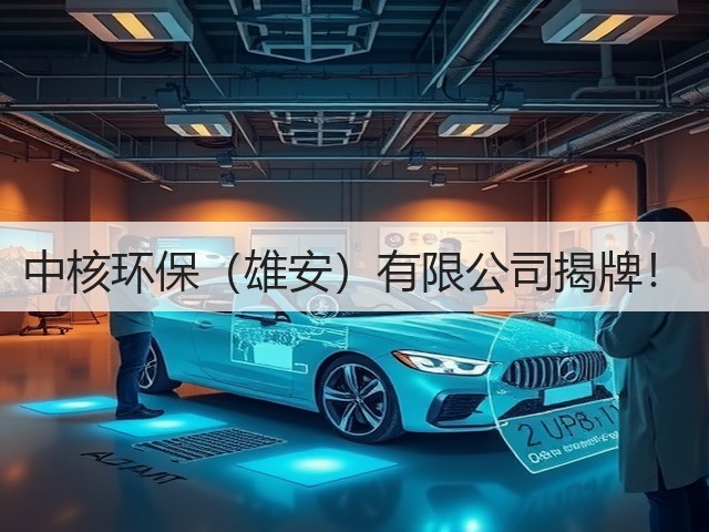 中核环保(雄安)有限公司揭牌!(图3) 中核环保(雄安)有限公司揭牌!(图3)