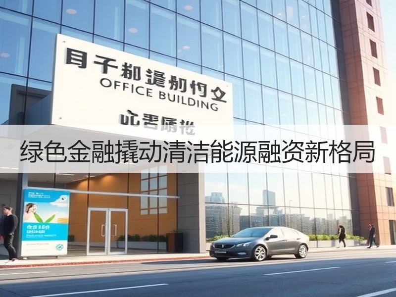 绿色金融撬动清洁能源融资新格局