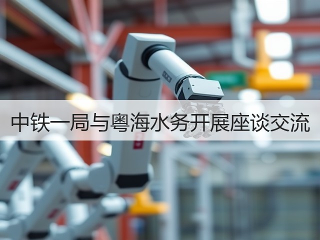 中铁一局与粤海水务开展座谈交流(图3) 中铁一局与粤海水务开展座谈交流(图3)