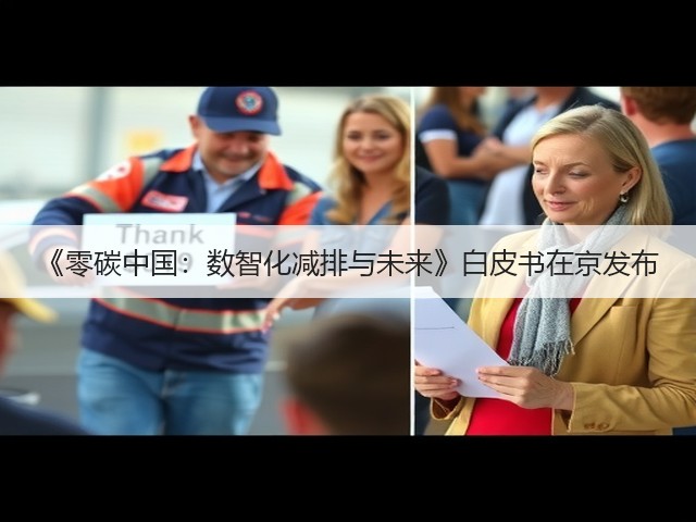 《零碳中国:数智化减排与未来》白皮书在京发布(图1) 《零碳中国:数智化减排与未来》白皮书在京发布(图1)