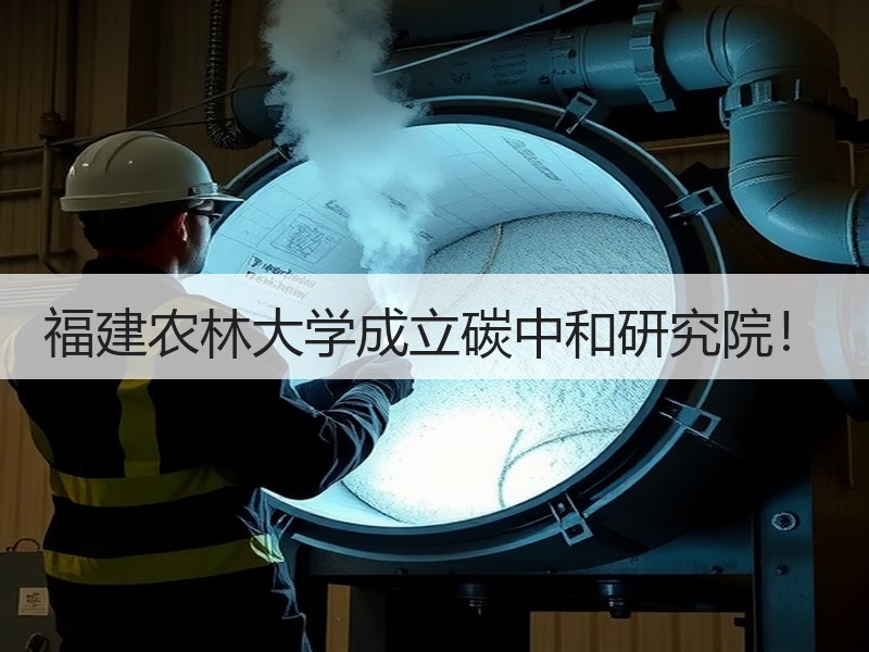 福建农林大学成立碳中和研究院！
