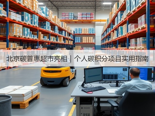 北京碳普惠超市亮相|个人碳积分项目实用指南(图1) 北京碳普惠超市亮相|个人碳积分项目实用指南(图1)