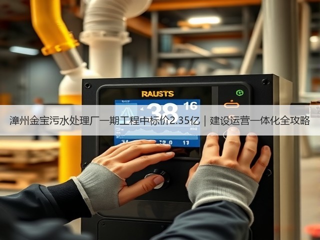 漳州金宝污水处理厂一期工程中标价2.35亿|建设运营一体化全攻略(图3) 漳州金宝污水处理厂一期工程中标价2.35亿|建设运营一体化全攻略(图3)