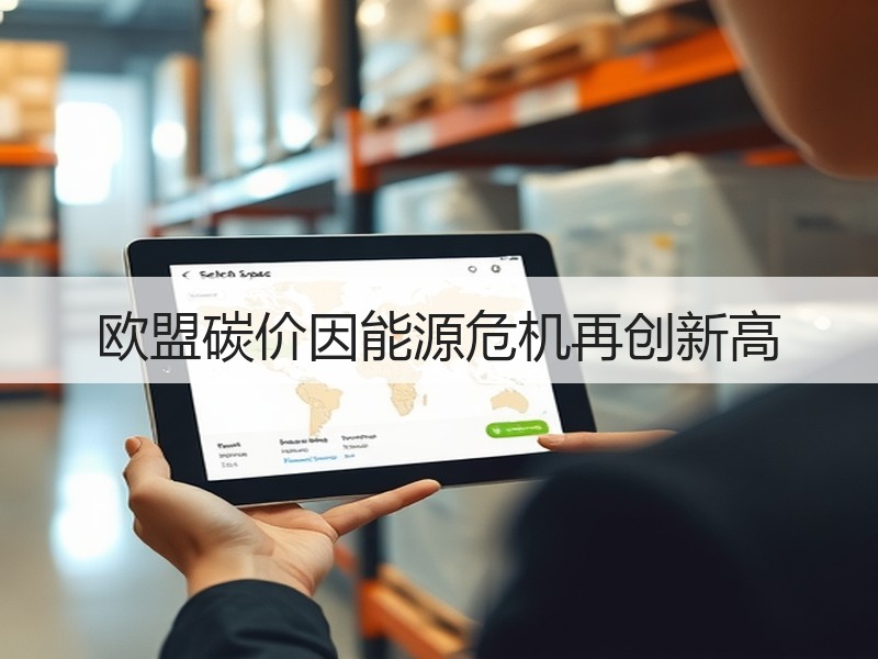 欧盟碳价因能源危机再创新高