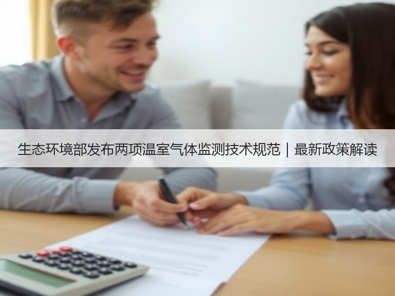 生态环境部发布两项温室气体监测技术规范｜最新政策解读