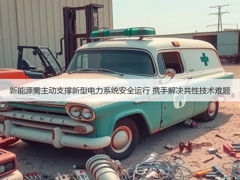 新能源需主动支撑新型电力系统安全运行 携手解决共性技术难题