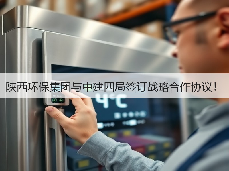 陕西环保集团与中建四局签订战略合作协议！