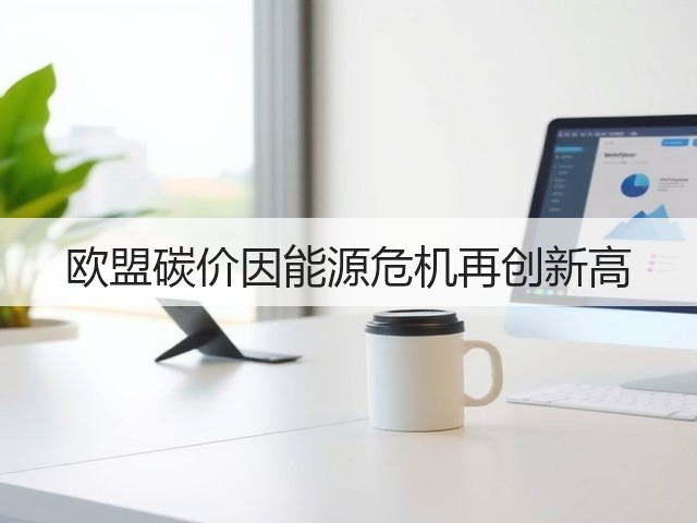 欧盟碳价因能源危机再创新高(图2) 欧盟碳价因能源危机再创新高(图2)