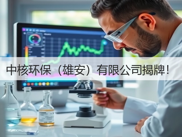 中核环保(雄安)有限公司揭牌!(图3) 中核环保(雄安)有限公司揭牌!(图3)