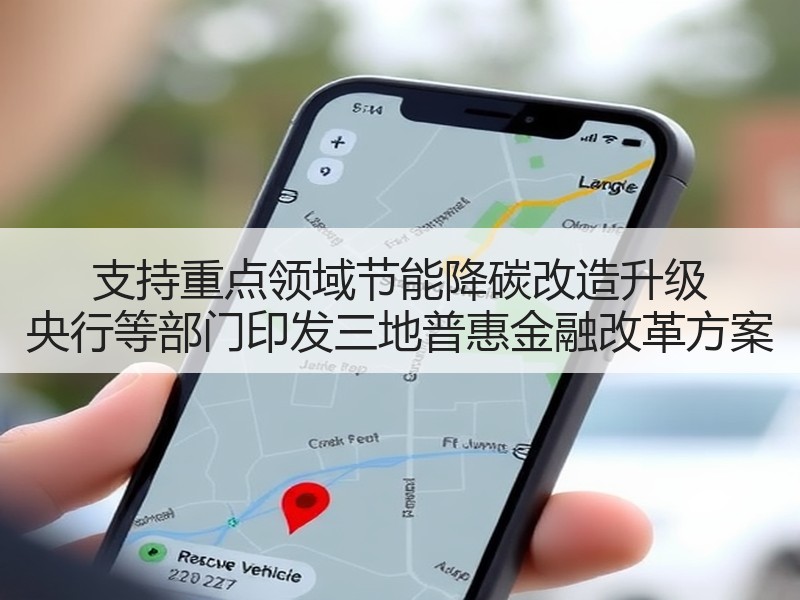 支持重点领域节能降碳改造升级 央行等部门印发三地普惠金融改革方案