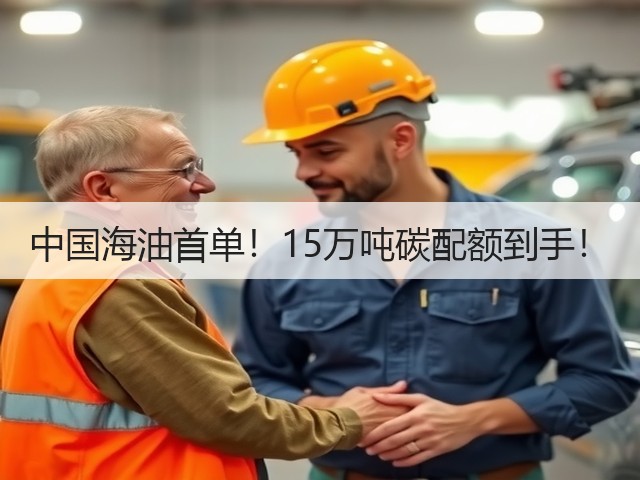 中国海油首单！15万吨碳配额到手！(图3)