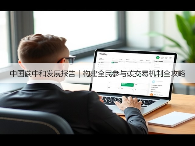 中国碳中和发展报告｜构建全民参与碳交易机制全攻略(图2)