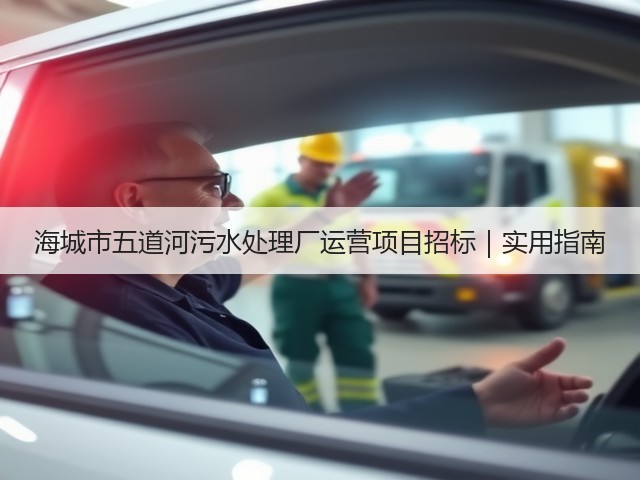 海城市五道河污水处理厂运营项目招标|实用指南(图2) 海城市五道河污水处理厂运营项目招标|实用指南(图2)