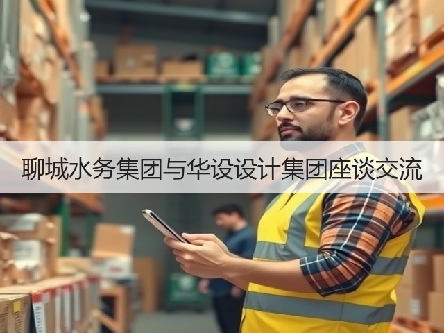 聊城水务集团与华设设计集团座谈交流(图3) 聊城水务集团与华设设计集团座谈交流(图3)