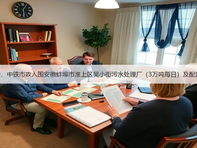 2.2亿!中国十七冶、中铁市政入围安徽蚌埠市淮上区吴小街污水处理厂(3万吨每日)及配套管网EPCO项目!(图1) 2.2亿!中国十七冶、中铁市政入围安徽蚌埠市淮上区吴小街污水处理厂(3万吨每日)及配套管网EPCO项目!(图1)