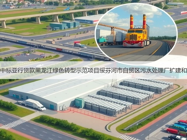 北大荒建设集团中标亚行贷款黑龙江绿色转型示范项目绥芬河市自贸区污水处理厂扩建和提标改造工程!(图2) 北大荒建设集团中标亚行贷款黑龙江绿色转型示范项目绥芬河市自贸区污水处理厂扩建和提标改造工程!(图2)