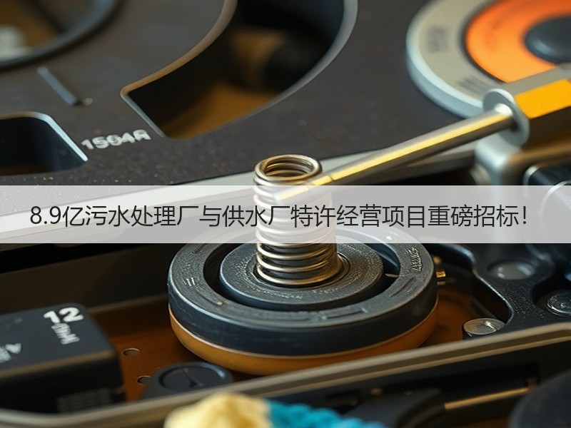 8.9亿污水处理厂与供水厂特许经营项目重磅招标! 8.9亿污水处理厂与供水厂特许经营项目重磅招标!