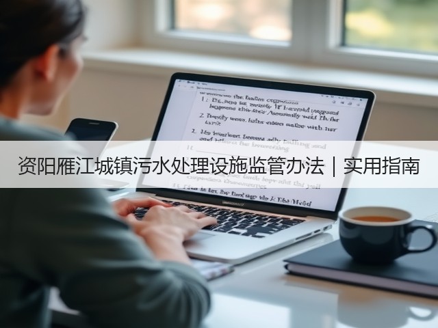 资阳雁江城镇污水处理设施监管办法|实用指南(图3) 资阳雁江城镇污水处理设施监管办法|实用指南(图3)