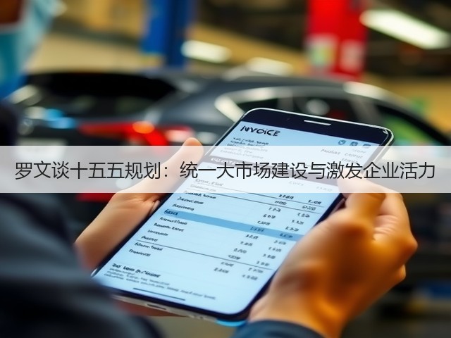 罗文谈十五五规划：统一大市场建设与激发企业活力(图3)