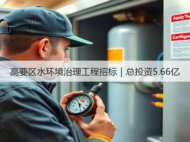 高要区水环境治理工程招标|总投资5.66亿(图3) 高要区水环境治理工程招标|总投资5.66亿(图3)