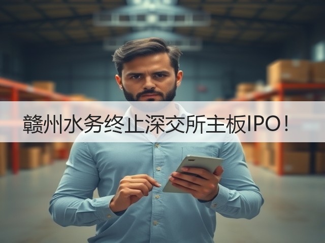 赣州水务终止深交所主板IPO!(图2) 赣州水务终止深交所主板IPO!(图2)
