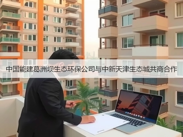 中国能建葛洲坝生态环保公司与中新天津生态城共商合作(图1)