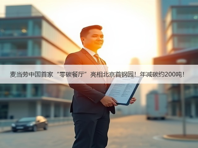 麦当劳中国首家“零碳餐厅”亮相北京首钢园!年减碳约200吨!(图3) 麦当劳中国首家“零碳餐厅”亮相北京首钢园!年减碳约200吨!(图3)
