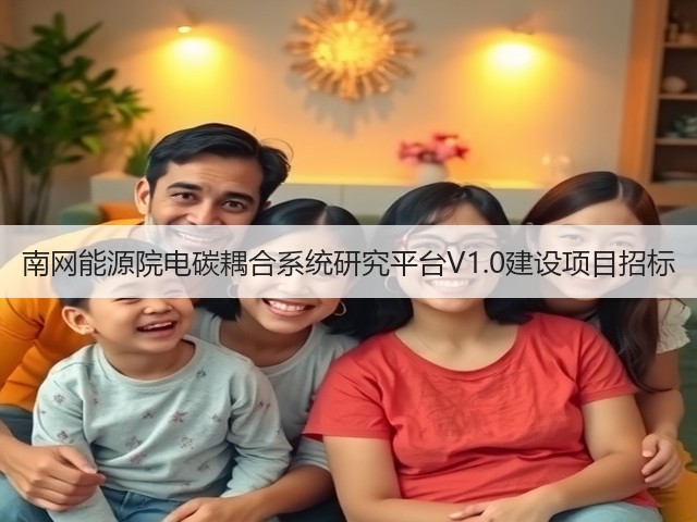 南网能源院电碳耦合系统研究平台V1.0建设项目招标(图2) 南网能源院电碳耦合系统研究平台V1.0建设项目招标(图2)
