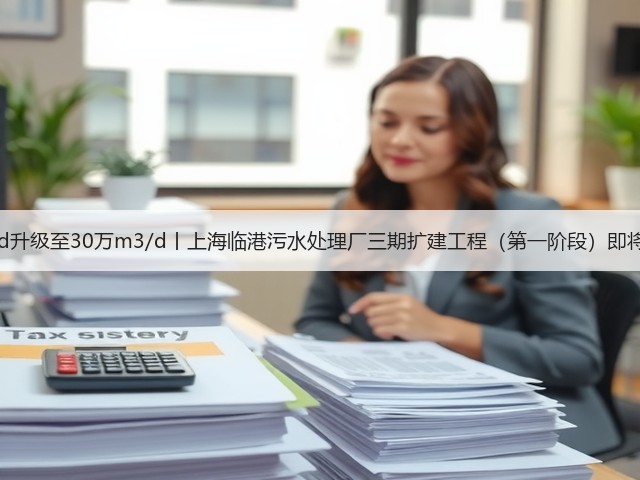 20万m3/d升级至30万m3/d丨上海临港污水处理厂三期扩建工程（第一阶段）即将投入运行(图3)