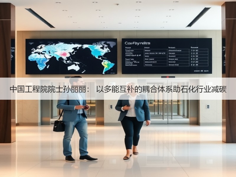 中国工程院院士孙丽丽： 以多能互补的耦合体系助石化行业减碳