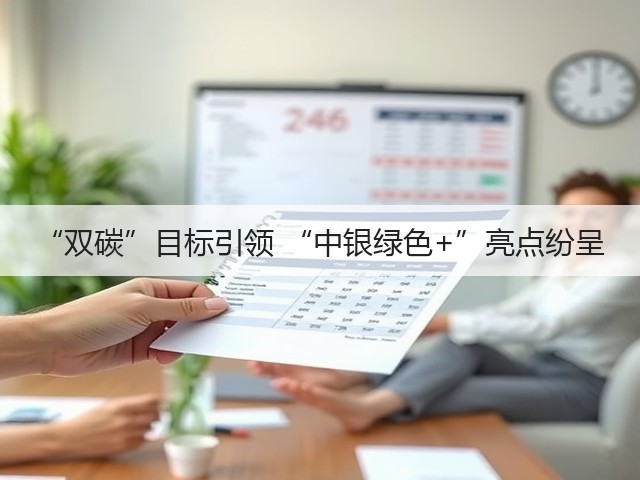 “双碳”目标引领 “中银绿色+”亮点纷呈(图2) “双碳”目标引领 “中银绿色+”亮点纷呈(图2)