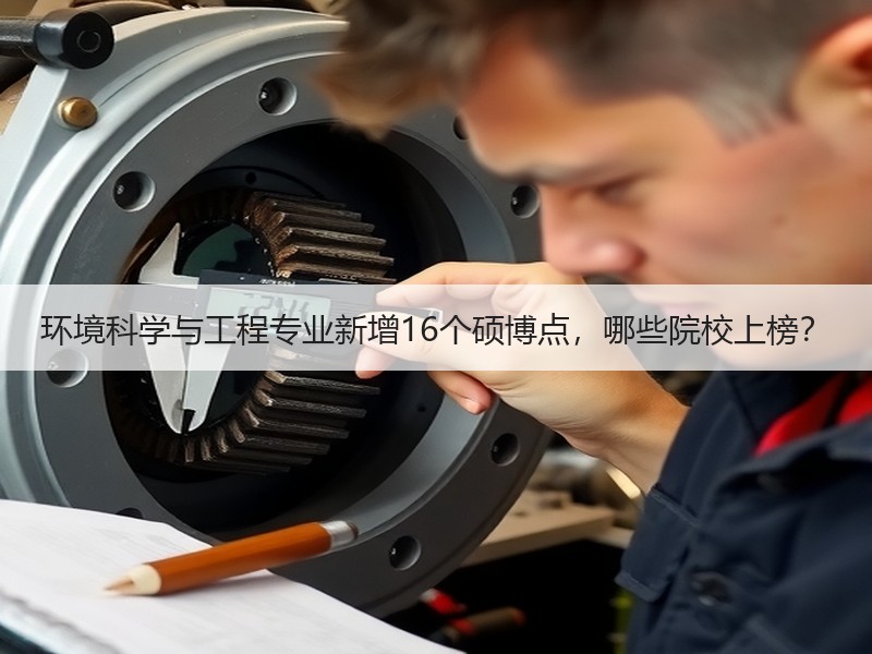 环境科学与工程专业新增16个硕博点,哪些院校上榜? 环境科学与工程专业新增16个硕博点,哪些院校上榜?