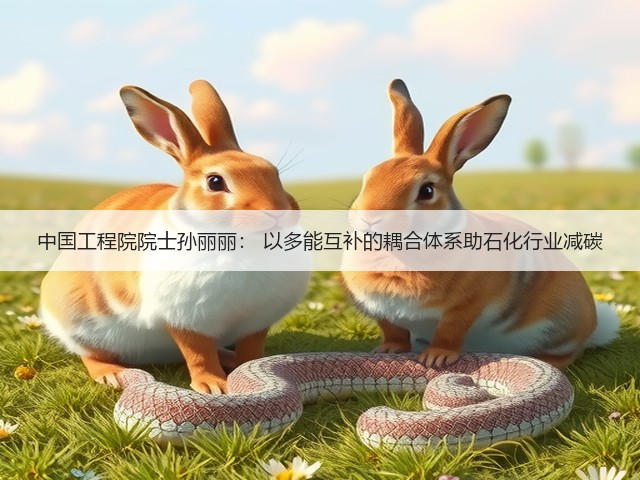 中国工程院院士孙丽丽: 以多能互补的耦合体系助石化行业减碳(图3) 中国工程院院士孙丽丽: 以多能互补的耦合体系助石化行业减碳(图3)