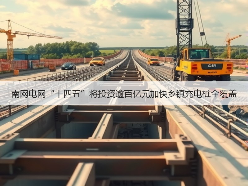 南网电网“十四五”将投资逾百亿元加快乡镇充电桩全覆盖
