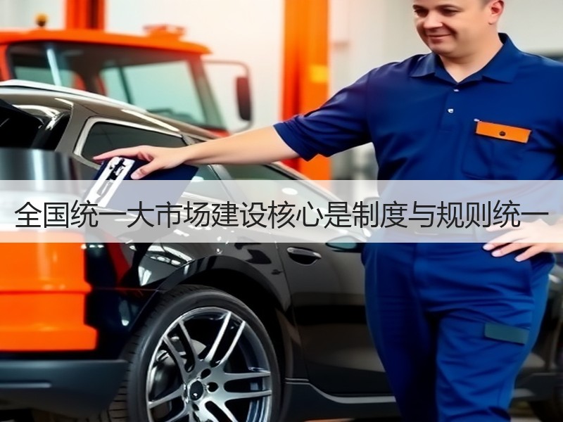 全国统一大市场建设核心是制度与规则统一