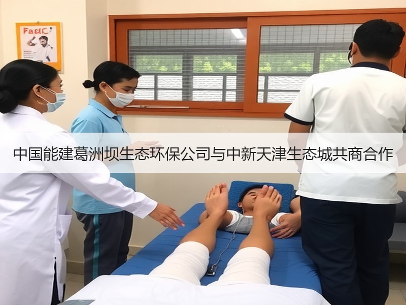 中国能建葛洲坝生态环保公司与中新天津生态城共商合作