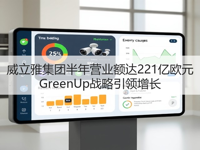 威立雅集团半年营业额达221亿欧元 GreenUp战略引领增长(图2)