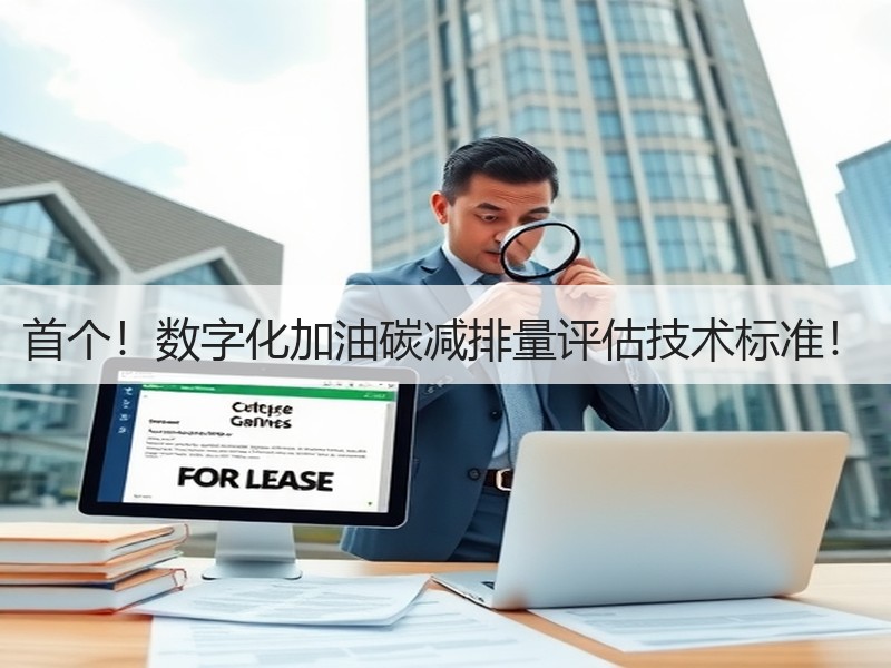 首个！数字化加油碳减排量评估技术标准！