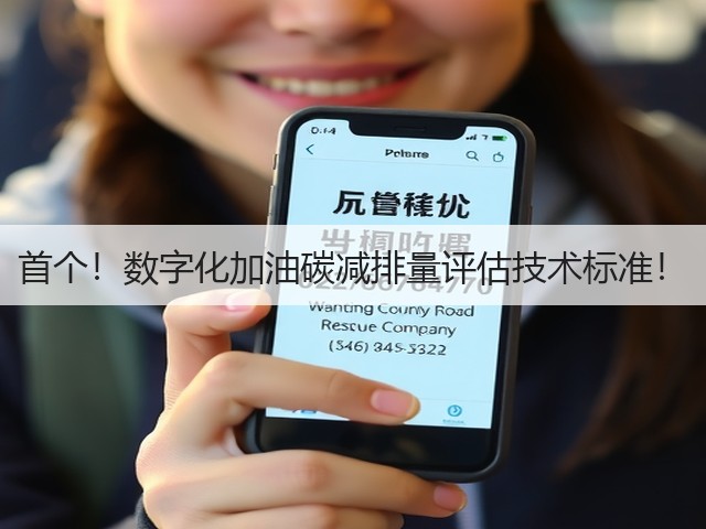 首个!数字化加油碳减排量评估技术标准!(图2) 首个!数字化加油碳减排量评估技术标准!(图2)