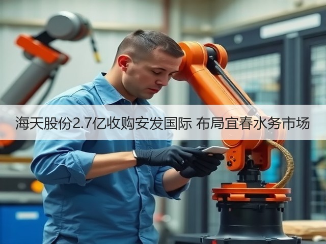 海天股份2.7亿收购安发国际 布局宜春水务市场(图2) 海天股份2.7亿收购安发国际 布局宜春水务市场(图2)