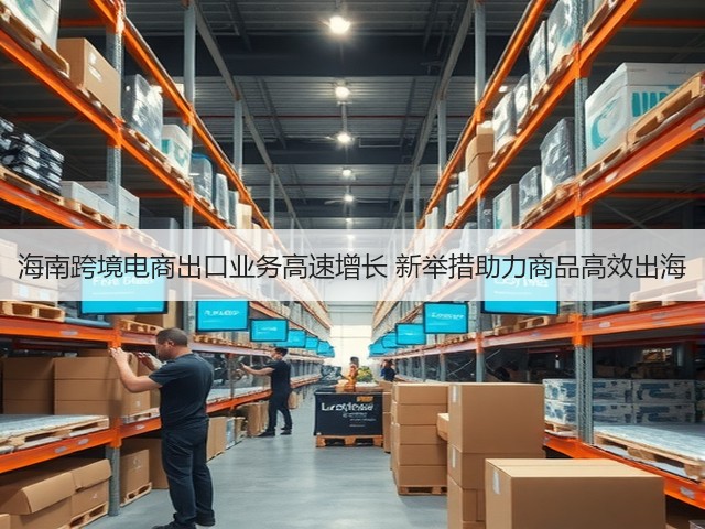 海南跨境电商出口业务高速增长 新举措助力商品高效出海(图1)