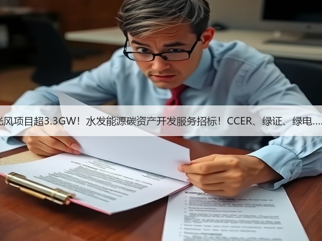 光风项目超3.3GW!水发能源碳资产开发服务招标!CCER、绿证、绿电……(图1) 光风项目超3.3GW!水发能源碳资产开发服务招标!CCER、绿证、绿电……(图1)