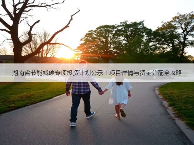 湖南省节能减碳专项投资计划公示|项目详情与资金分配全攻略(图2) 湖南省节能减碳专项投资计划公示|项目详情与资金分配全攻略(图2)