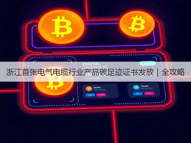 浙江首张电气电缆行业产品碳足迹证书发放｜全攻略(图2)