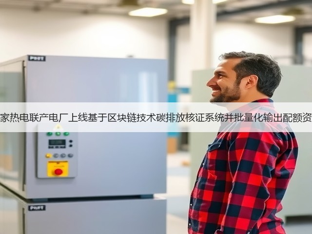 多家热电联产电厂上线基于区块链技术碳排放核证系统并批量化输出配额资产(图3) 多家热电联产电厂上线基于区块链技术碳排放核证系统并批量化输出配额资产(图3)